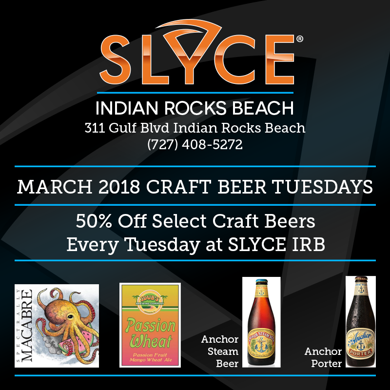 Slyce IRB Craft Beer Tuesday