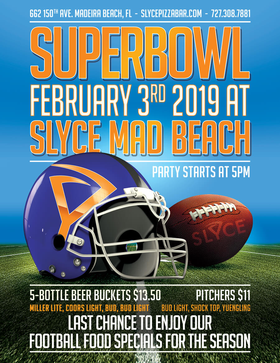 Slyce 2019 Super Bowl Party